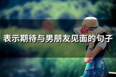 表示期待与男朋友见面的句子(74句)