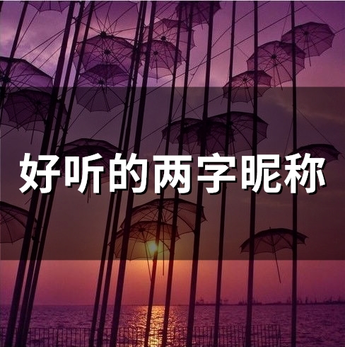 好听的两字昵称(441个)
