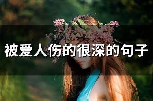 被爱人伤的很深的句子(精选66句)