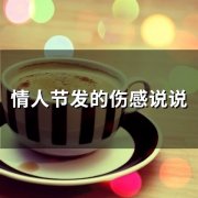 情人节发的伤感说说(精选50句)