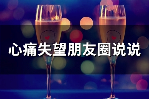 心痛失望朋友圈说说(66句) 心痛失望朋友圈说说(66句)