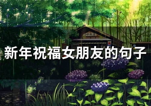 新年祝福女朋友的句子(66句)