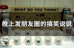 晚上发朋友圈的搞笑说说(65句)