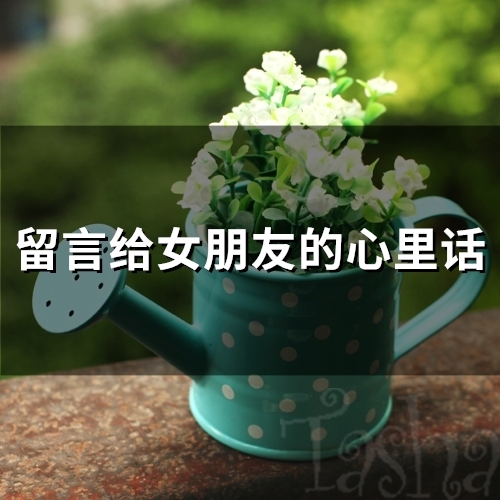 留言给女朋友的心里话(精选66句)