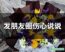 发朋友圈伤心说说(66句)