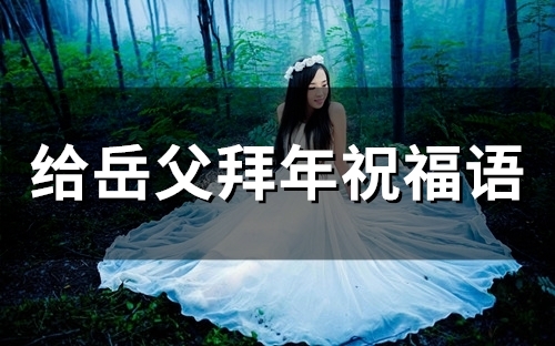 给岳父拜年祝福语(精选50句)