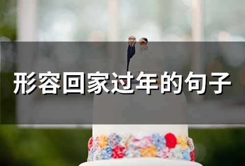 形容回家过年的句子(精选33句)