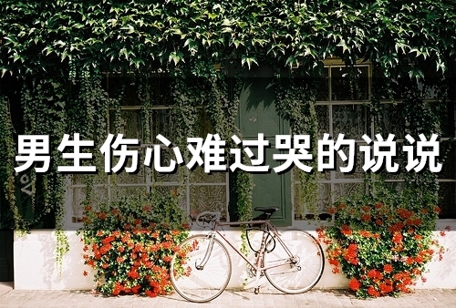 男生伤心难过哭的说说(精选67句)