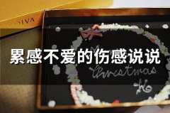 累感不爱的伤感说说(73句)