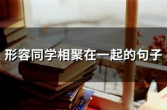 形容同学相聚在一起的句子(精选73句)