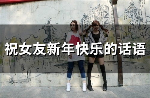 给女朋友新年快乐的话
