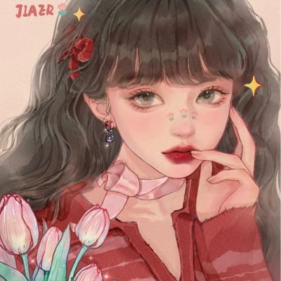 温柔漂亮动漫美女头像图片(34张)