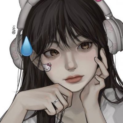 情侣头像甜蜜手绘一对两张高清图片(优选18张)