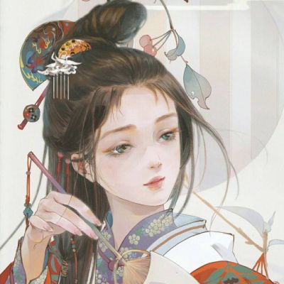 让人超级爱的手绘古风女头(44张)