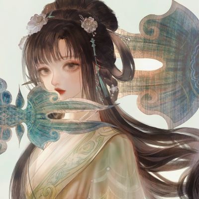 让人超级爱的手绘古风女头(44张)