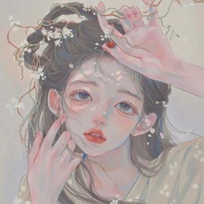 让人超级爱的手绘古风女头(44张)
