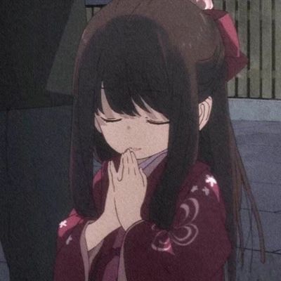 高清好看的可爱简单卡通动漫女孩头像(共45张)
