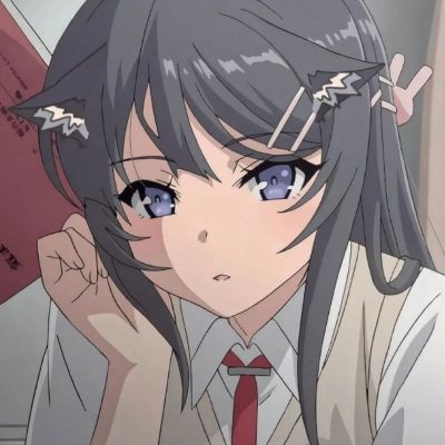 高清好看的可爱简单卡通动漫女孩头像(共45张)