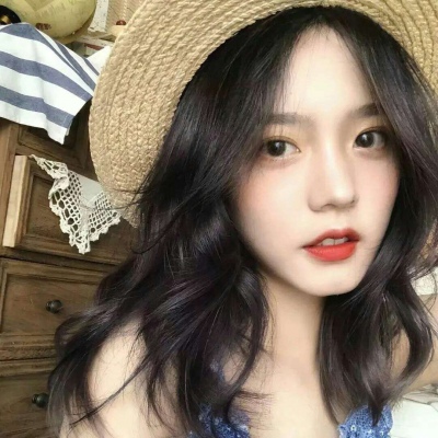 戴帽子可爱女生头像(24张)