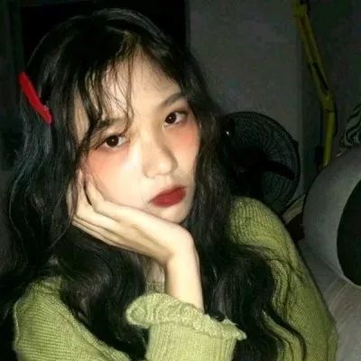 高清好看的绿色系原宿风女头图片(精选46张)