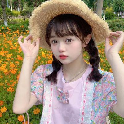 高清好看的绿色系原宿风女头图片(精选46张)