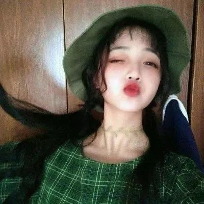 高清好看的绿色系原宿风女头图片(精选46张)