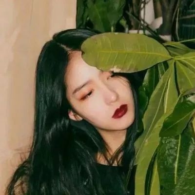 高清好看的绿色系原宿风女头图片(精选46张)