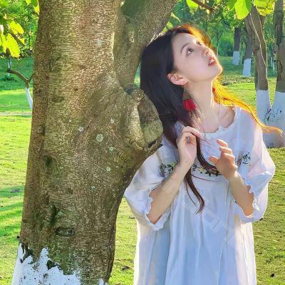 高清好看的绿色系原宿风女头图片(精选46张)