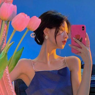 高清好看的绿色系原宿风女头图片(精选46张)