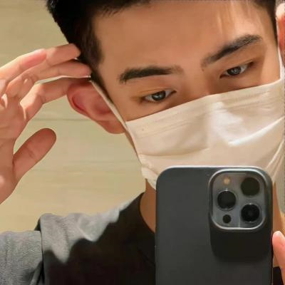 潮流范超级帅气的ins风男头(22张)