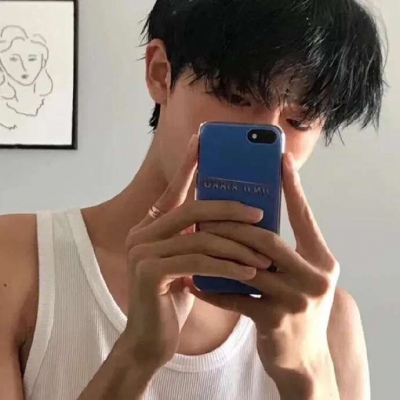 潮流范超级帅气的ins风男头(22张)
