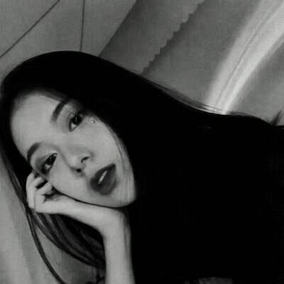 黑白女生微信头像大全(精选40张)