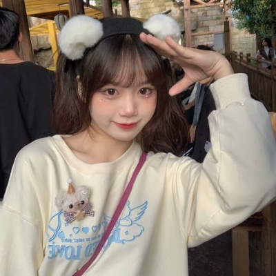 韩系十足甜甜的好看女生头像大全(19张)