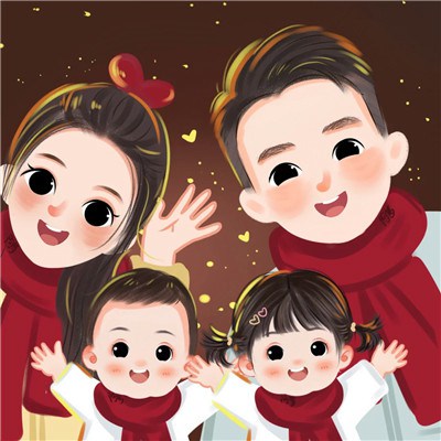 2023年父子最喜庆头像(精选34张)