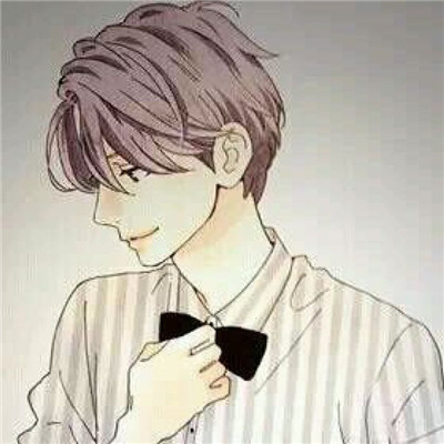 动漫超帅男生侧脸头像图片(精选24张)