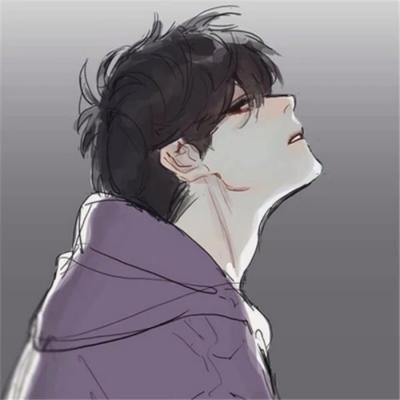 动漫超帅男生侧脸头像图片(精选24张)
