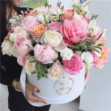花束挡脸头像女(22张)