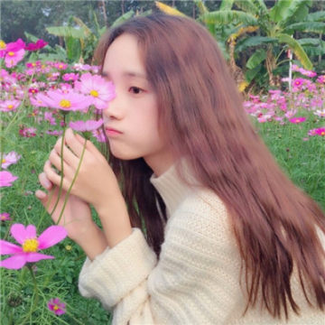 花束挡脸头像女(22张)