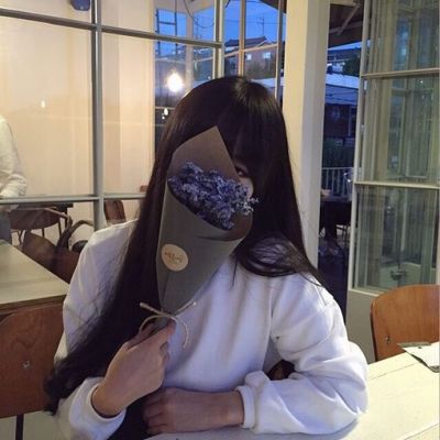 花束挡脸头像女(22张)