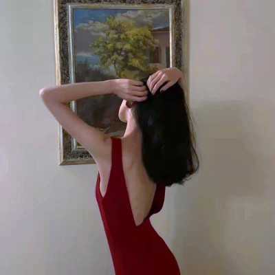 娇妻美女后背头像(共36张)