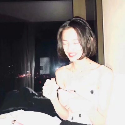 文字女单肩披发女头像(精选33张)