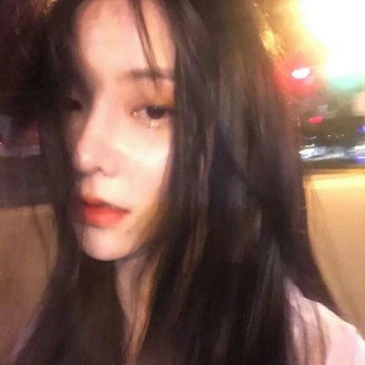 文字女单肩披发女头像(精选33张)