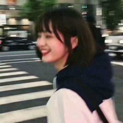 文字女单肩披发女头像(精选33张)