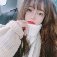 文字女单肩披发女头像(精选33张)