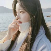 文字女单肩披发女头像(精选33张)