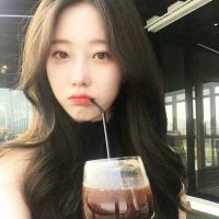 文字女单肩披发女头像(精选33张)