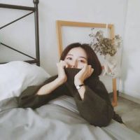 文字女单肩披发女头像(精选33张)