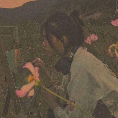 唯美复古森系女生头像(24张)