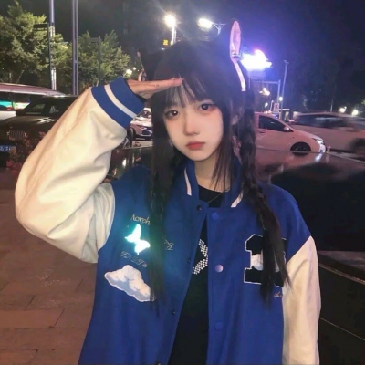 清新蓝色森系女生头像(22张)