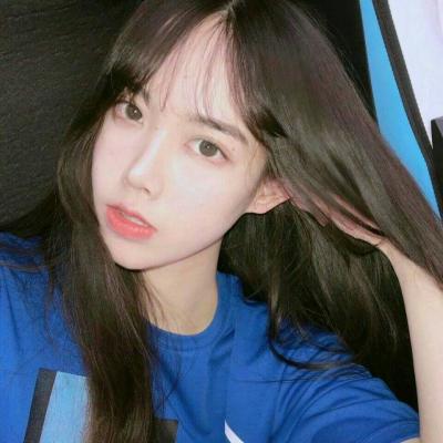 清新蓝色森系女生头像(22张)